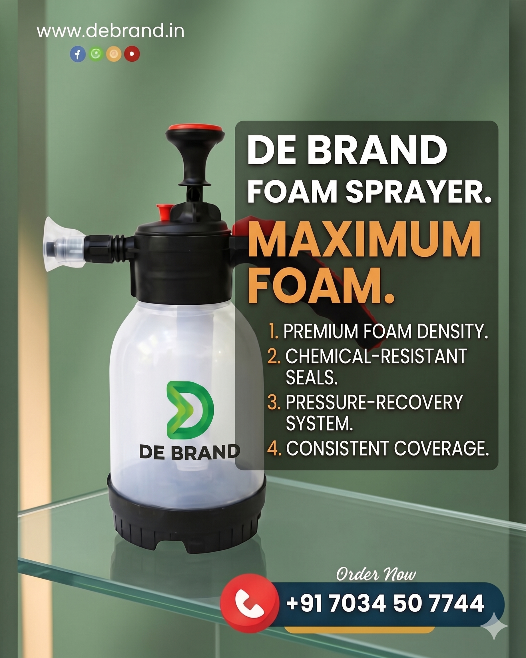 Car Combo with Foam Sprayer