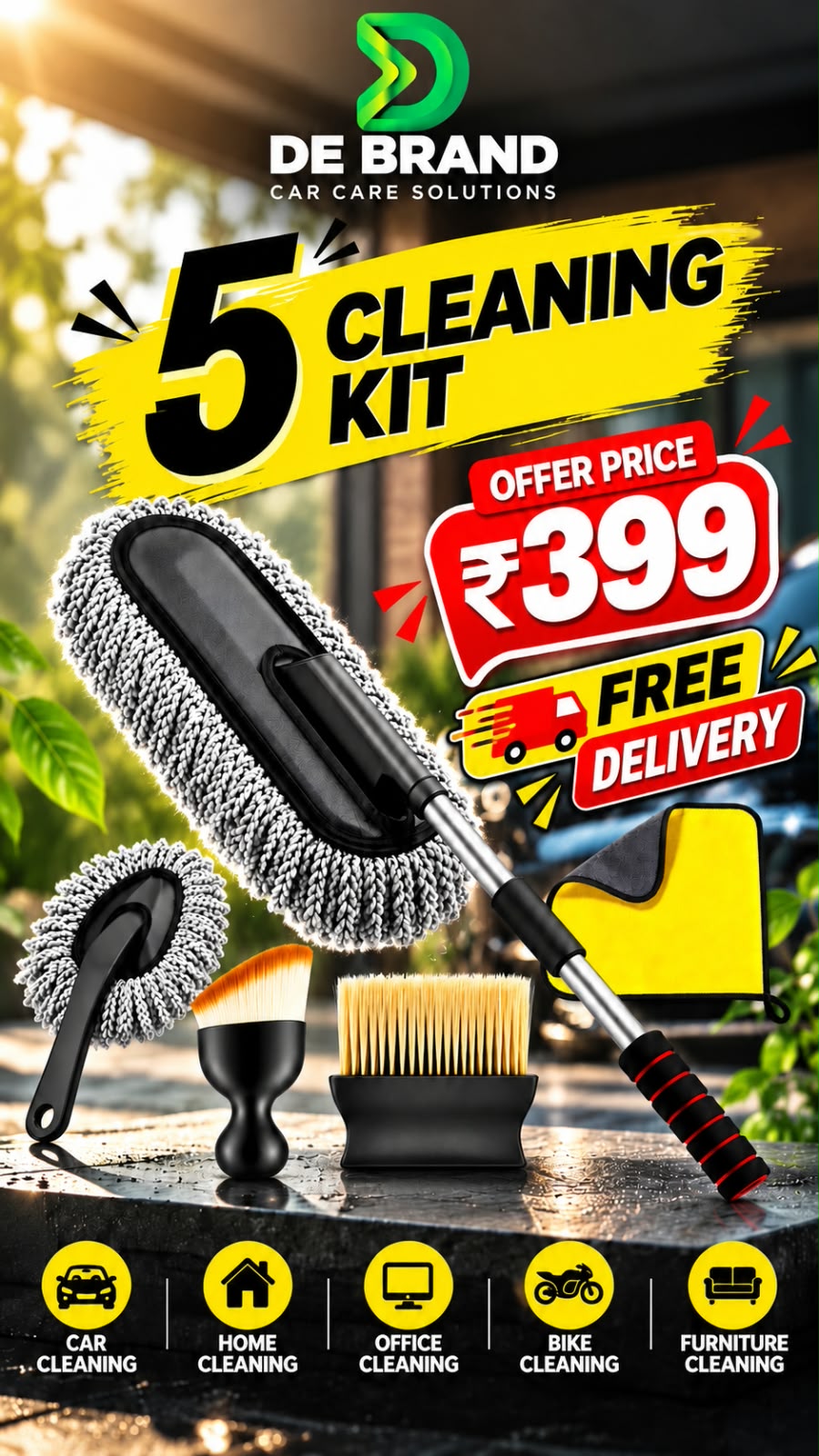 Car cleaning kit (COMBO)